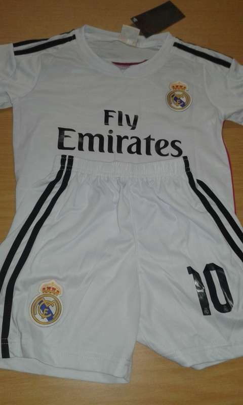16-17 Real Madrid Home Children¿s Kit(Shirt+Short), For 4 to 6 year old