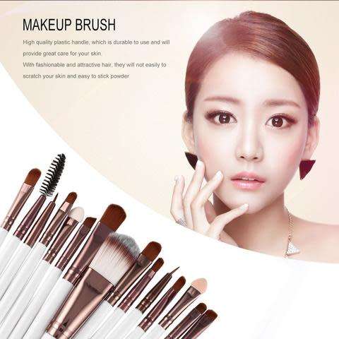15Pcs/set Makeup Brushes Set Kit