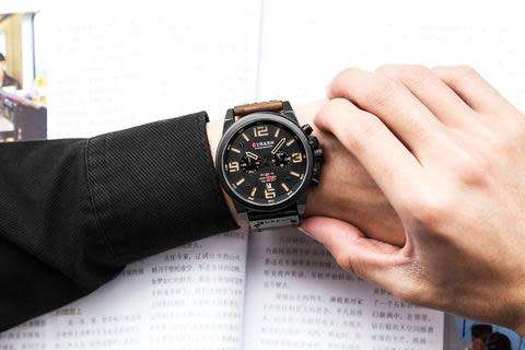 Curren Waterproof Sport Chronograph Quartz Wrist Watch