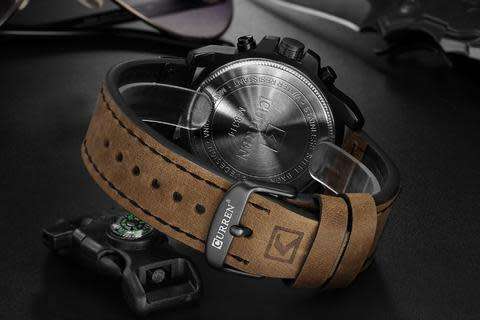 Curren Waterproof Sport Chronograph Quartz Wrist Watch