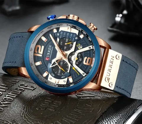 Curren Fashion Classic Chronograph Mens Watch