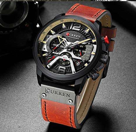 Curren Fashion Classic Chronograph Mens Watch