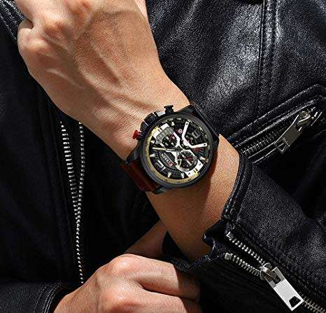 Curren Fashion Classic Chronograph Mens Watch