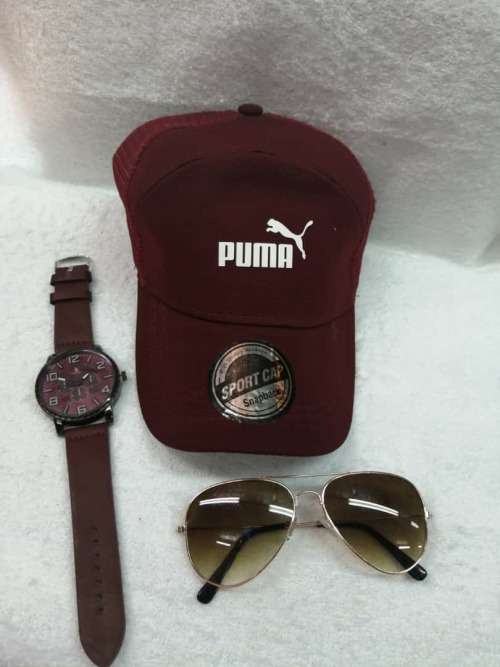 PUMA CAP, WATCH & SUNGLASSES SET