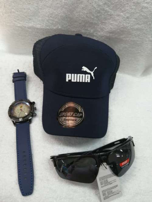 PUMA CAP, WATCH & SUNGLASSES SET