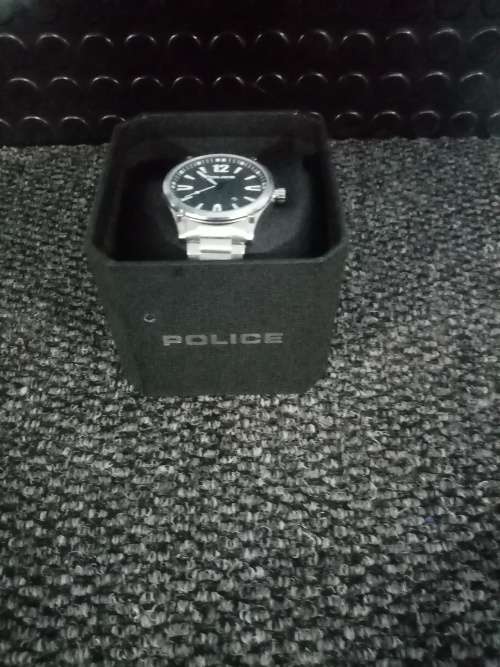 analog watch police 15244j