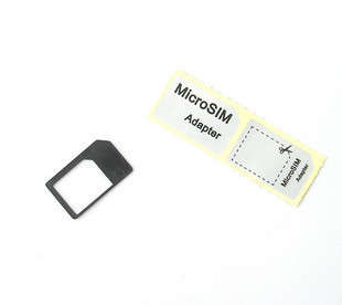 2in1 Micro SIM Adapter & Stencil for iPhone4 or iPad
