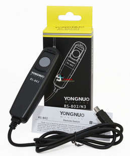 YongNuo RS-802 N3 Camera Wired Shutter Release for Nikon DSLR D90/D5000/D7000/D3100/D5100