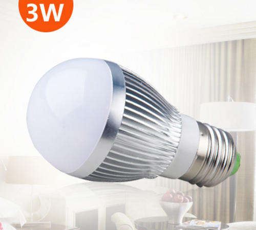 3W LED E27 Bulb 3x1W Ultra Bright LEDs Warm White