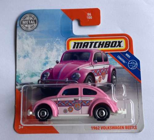 Matchbox , 1962 Volkswagen Beetle , short card