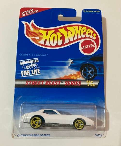 Hot Wheels , Corvette Stingray , Long card 1997