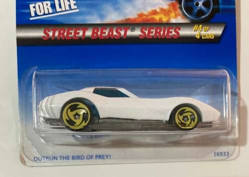 Hot Wheels , Corvette Stingray , Long card 1997