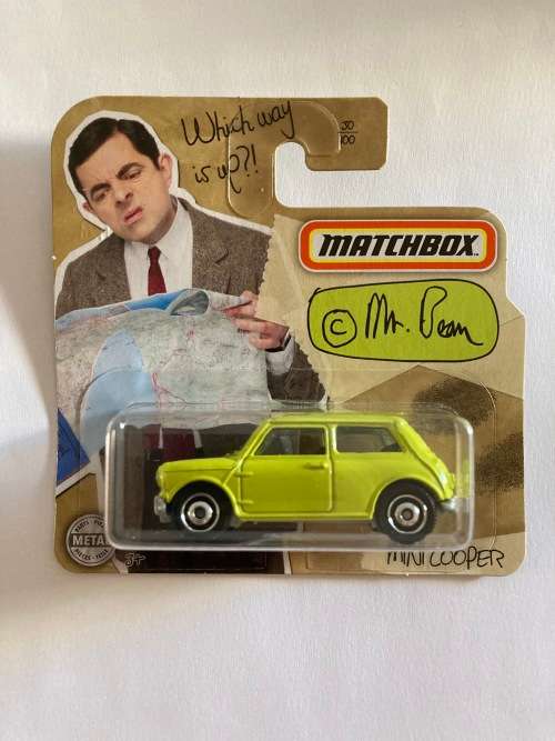 Hot Wheels , Mini Cooper , Mr. Bean , short card