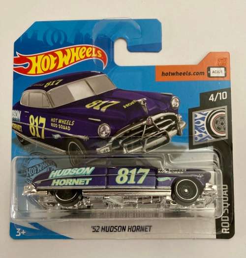 Hot Wheels , 52 Hudson Hornet , short card