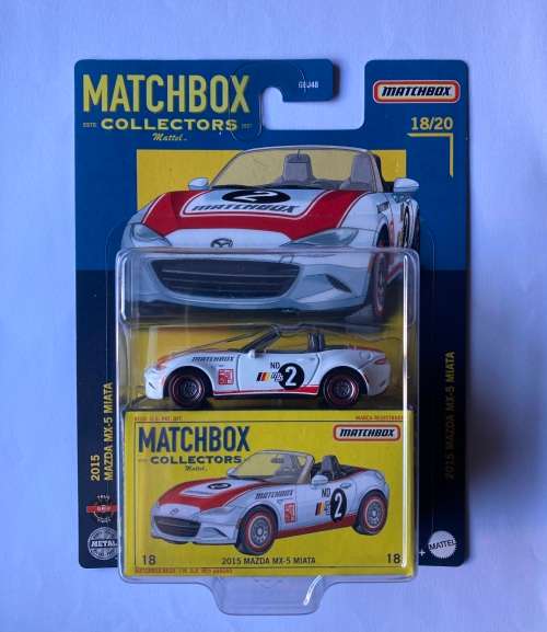 Matchbox , Collectors 18/20 , 2015 Mazda MX-5 Miata