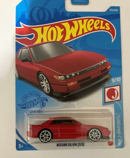 Hot Wheels , Nissan Silvia (S13) , Long card