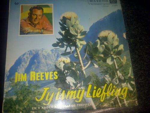 VERY RARE JIM REEVES JY IS MY LIEFLING LP