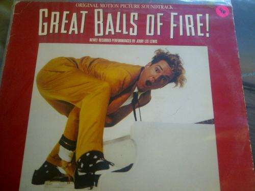 GREAT BALLS OF FIRE SOUNDTRACK LP