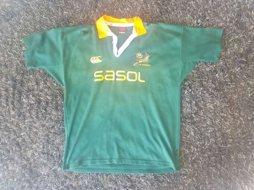SPRINGBOK RUGBY JERSEY Canterbury Sasol XXL