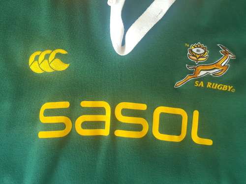 SPRINGBOK RUGBY JERSEY Canterbury Sasol XXL