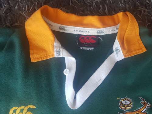 SPRINGBOK RUGBY JERSEY Canterbury Sasol XXL