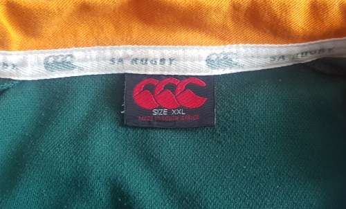 SPRINGBOK RUGBY JERSEY Canterbury Sasol XXL