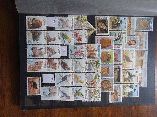 Namibia MNH, miniature sheets and booklet collection, mainly 1990-2000
