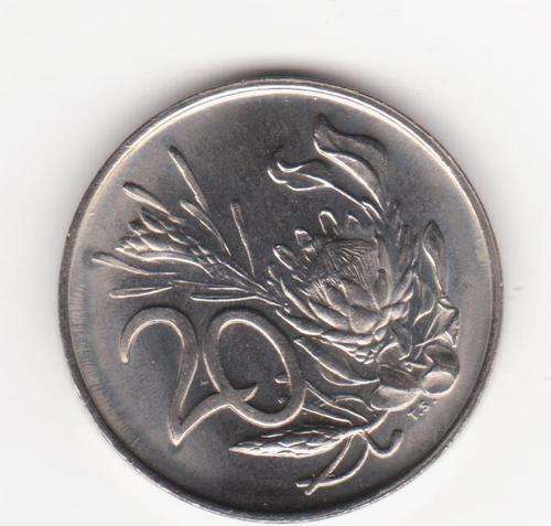 SA Decimal Bonanza 20c 1983 UNC