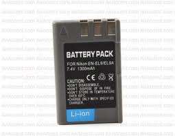 BATTERY PACK for Nikon EN-EL9/EL9A - RECHARGEABLE