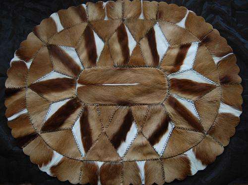 GORGEOUS Oval Springbok Rug!!!