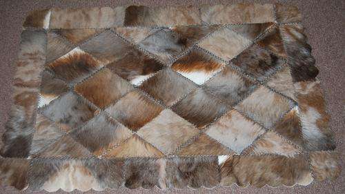 SPECTACULAR Rectangular BLESBOK Rug!!!