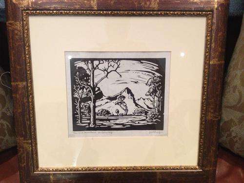 JH PIERNEEF - Photo Lithograph - Framed