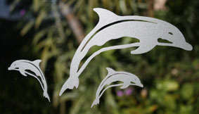 Sandblast Sticker (Dolphin)