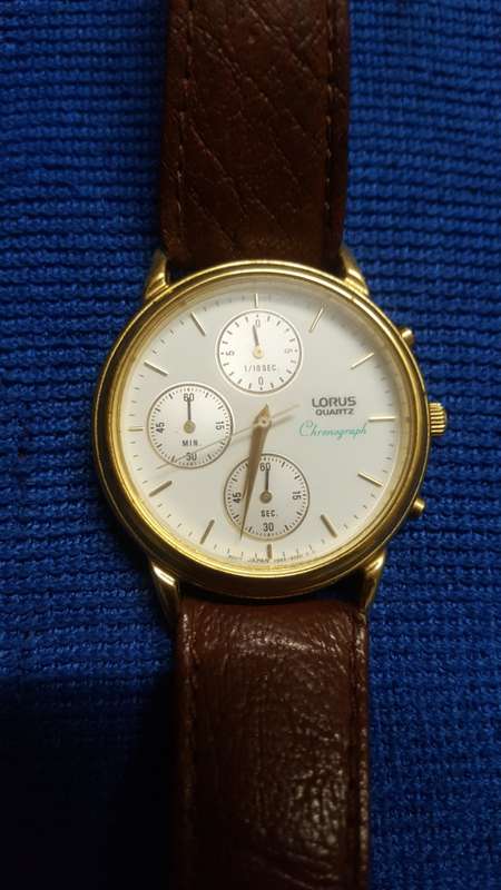 Lorus Chronograph Unisex Gold