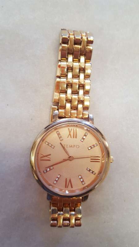 Tempo Gold Watch