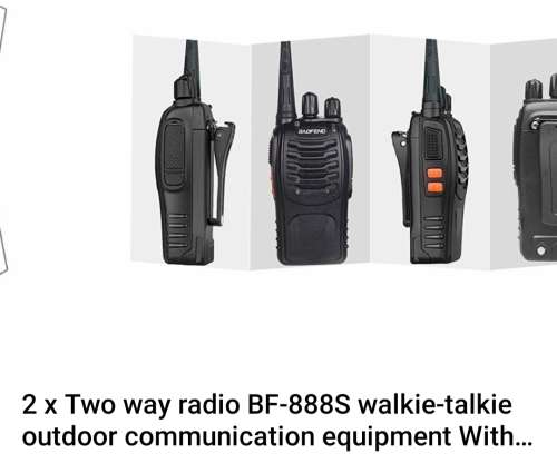 Baofeng s888 Two Way Radios