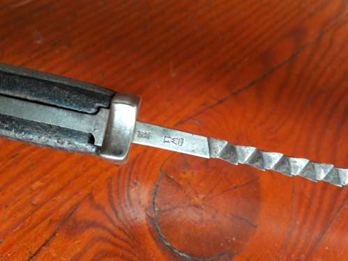 German Imperial Colonial Schutztruppe kS98 Sawback Bayonet WW1
