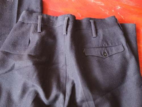 Early 1967 SADF Blue Serge trousers