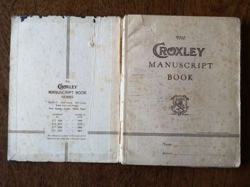 Original WW2 Technical Note Books