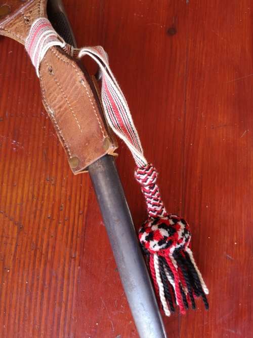 German Colonial Schutztruppen Bandolier, Canteen and KS bayonet