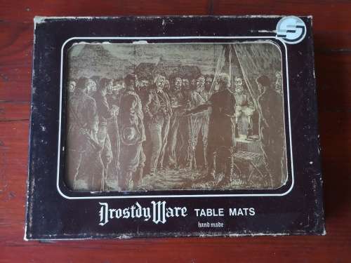 Vintage Drostdy Ware Transvaal War Table Mats