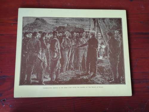 Vintage Drostdy Ware Transvaal War Table Mats