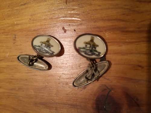 Regiment President Steyn Cuff Links
