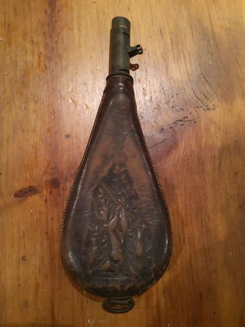 Leather Shot Flask