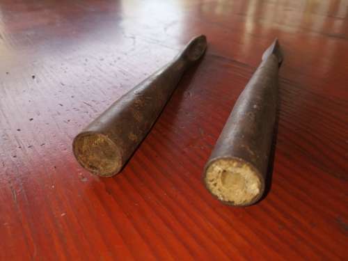 Pair of Boer War? WW1? Equastrian? Lance Tips