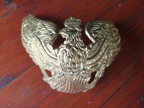Replica Prussian German WW1 Pickelhaube Helmet Plate