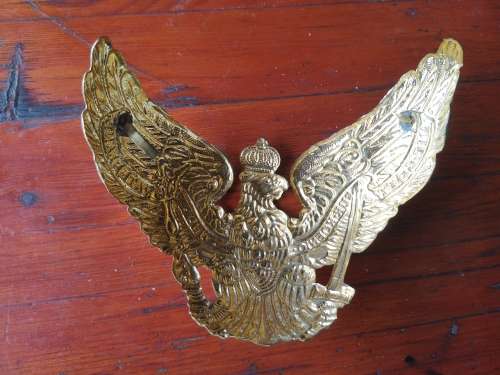 Replica Prussian German WW1 Pickelhaube Helmet Plate