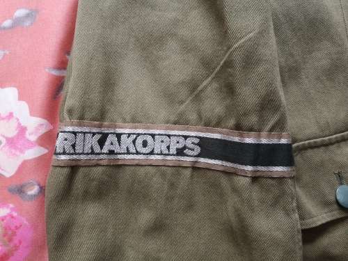 Replica WWII German Afrikakorps jacket