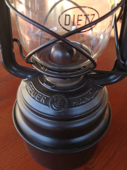 Post WW2 German "Feuer Hand" Storm Lantern