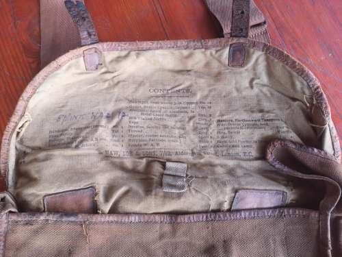 British/UDF Medic Bag Model 1905
